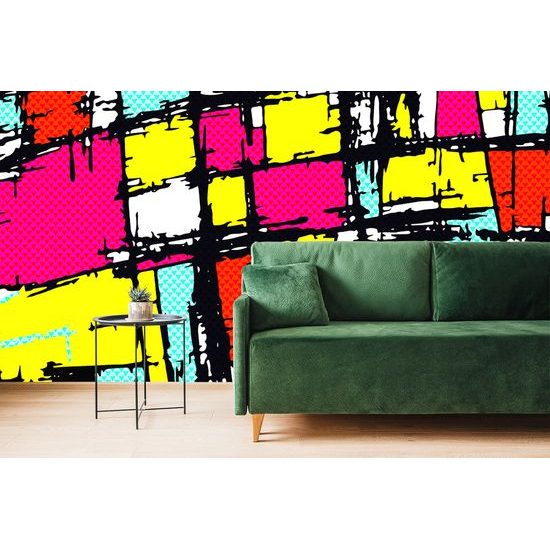 Samolepiaca tapeta pestrofarebný pop art