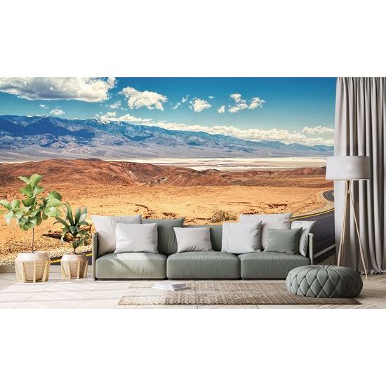 Samolepiaca fototapeta nekonečná cesta krajinou