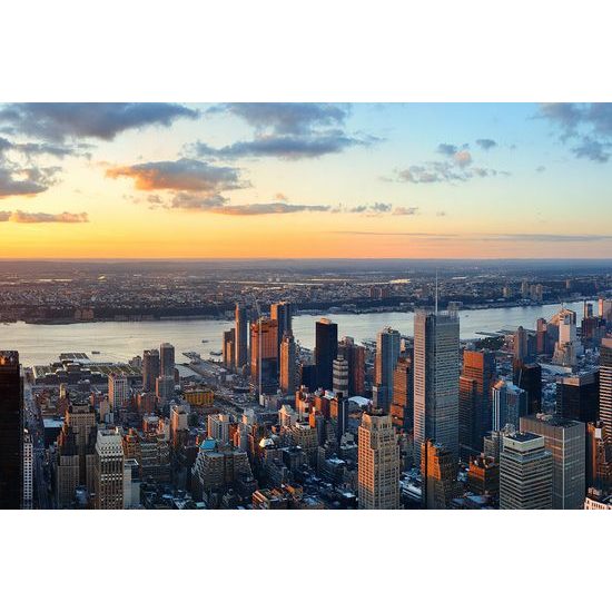 Samolepiaca fototapeta ranný pohľad na New York