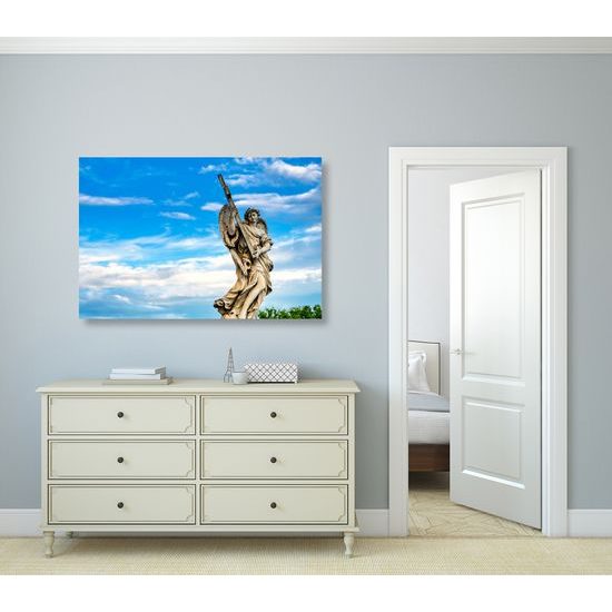 Obraz majestátny anjel na oblohe