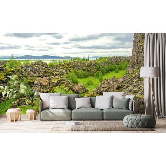Samolepiaca fototapeta zaujímavý park Thingvellir