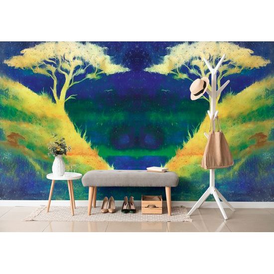 Jedinečná samolepiaca tapeta magická krajina