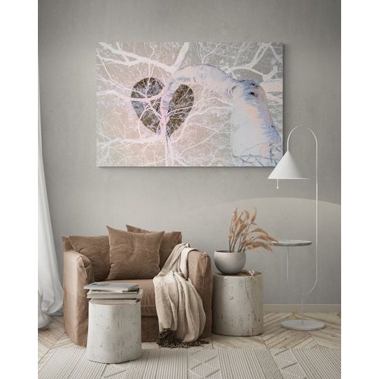 Obraz zamrznutá breza