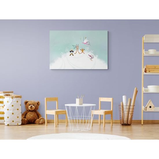 Obraz nezabudnuteľná lyžovačka