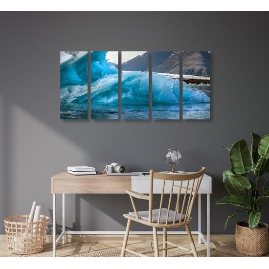 5-dielny obraz arktický ladovec