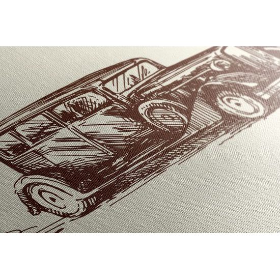 Obraz historické auto