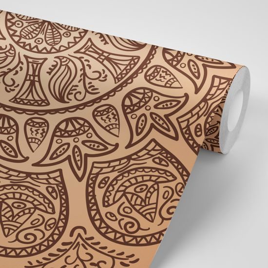 Samolepiaca tapeta kmeňová Mandala
