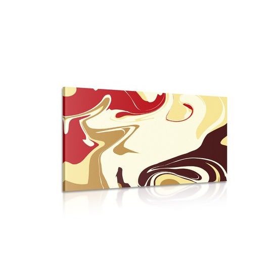 Obraz umelecká abstrakcia zemitých farbách