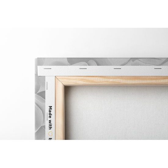 Obraz luxus v čiernobielom prevedení