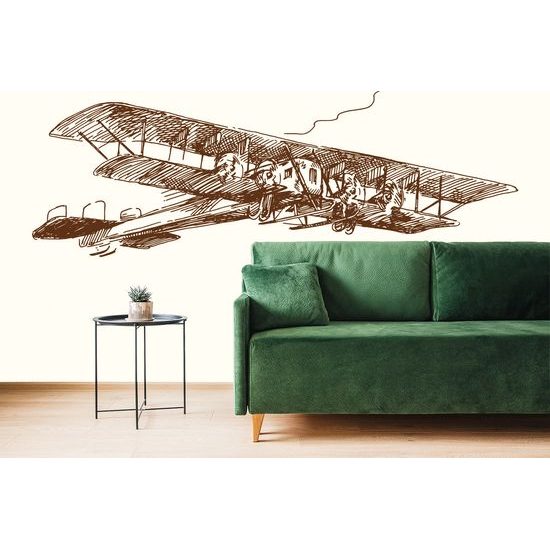 Tapeta historický dvojplošník