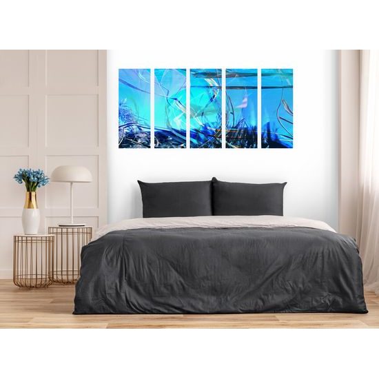 5-dielny obraz podmorský svet