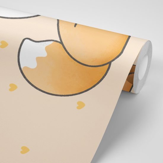 Tapeta roztomilá líštička