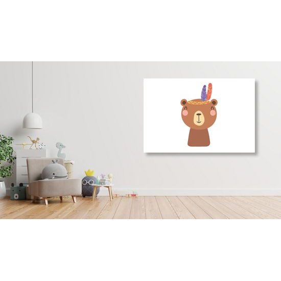 Obraz malý roztomilý medvedík