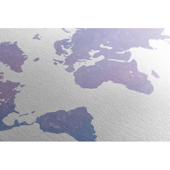 Obraz zaujímavá mapa sveta