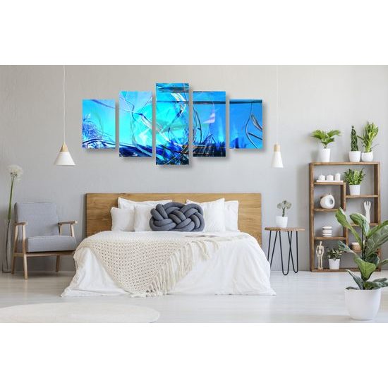 5-dielny obraz podmorský svet