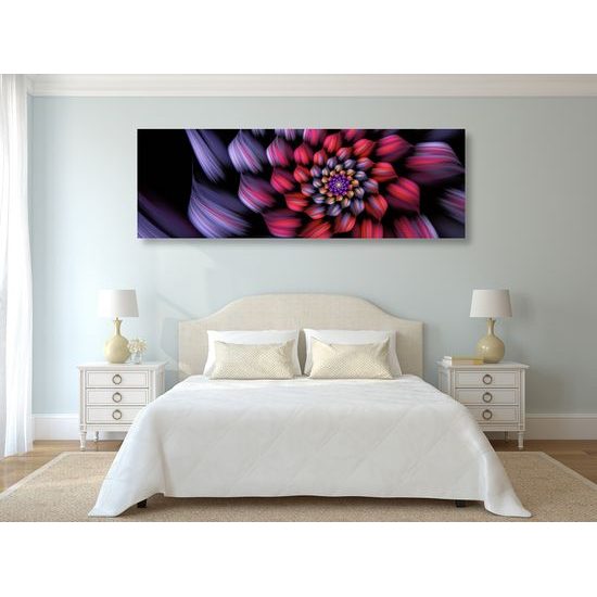 Obraz kvetinová abstrakcia