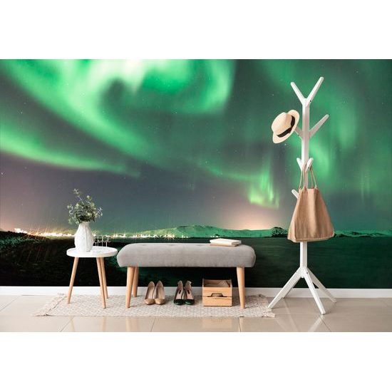 Fototapeta krásna žiara za polárnym kruhom