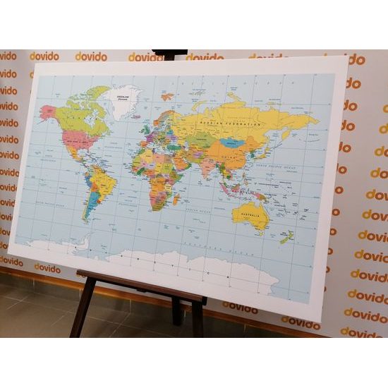 Obraz školská mapa