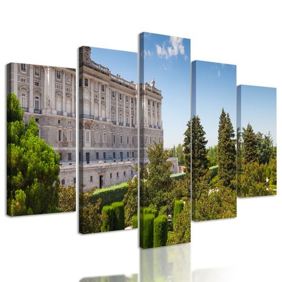 5-dielny obraz majestátny palác