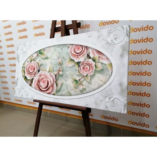 Obraz nádherné historické ruže