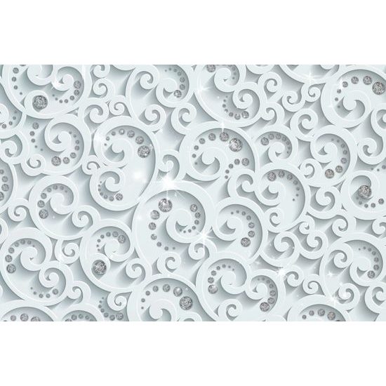 Tapeta jemné ornamenty