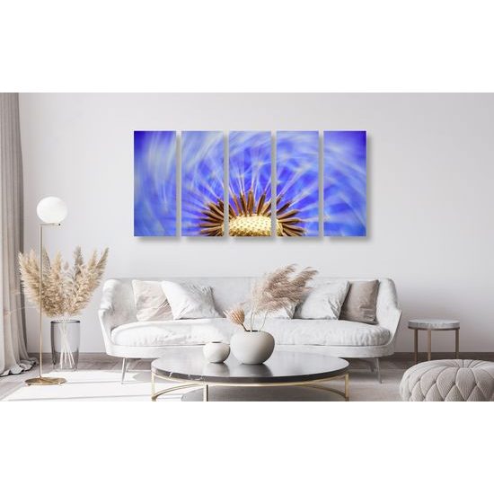 5-dielny obraz čarovná púpava