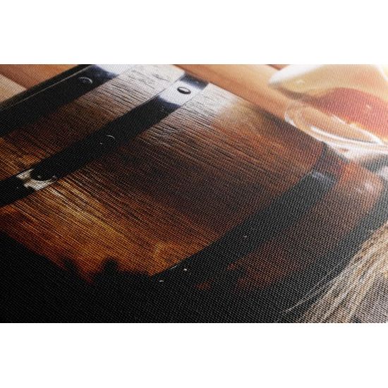 Obraz lahodné zlatisté pivo