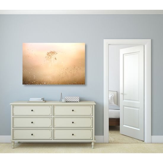 Obraz čarovný strom s hojdajúcou sa ženou