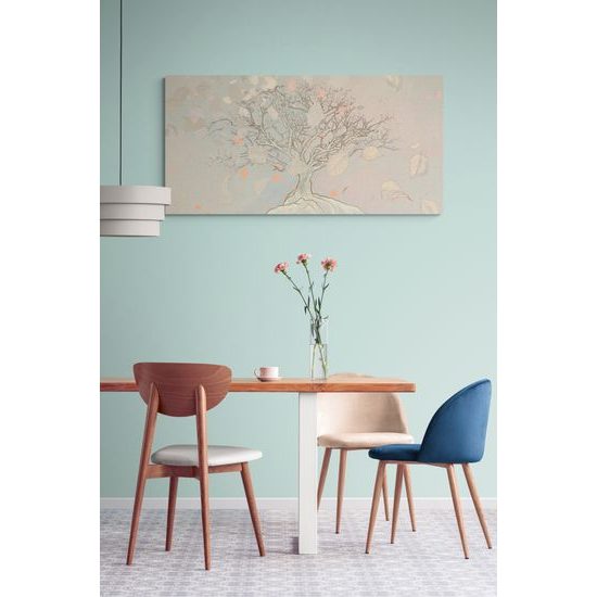 Obraz umelecká maľba jesenného stromu