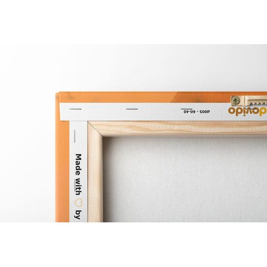 Obraz lipový list pri západe slnka