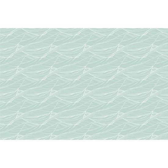 Tapeta krehký list v zelenom prevedení