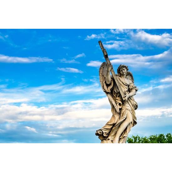 Obraz majestátny anjel na oblohe