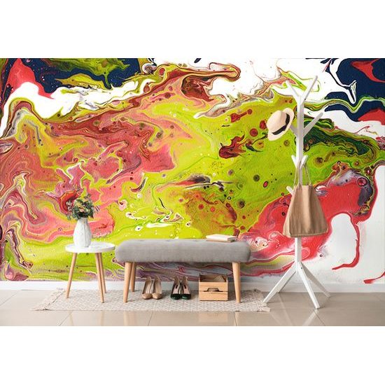 Samolepiaca tapeta zmes akrylových farieb