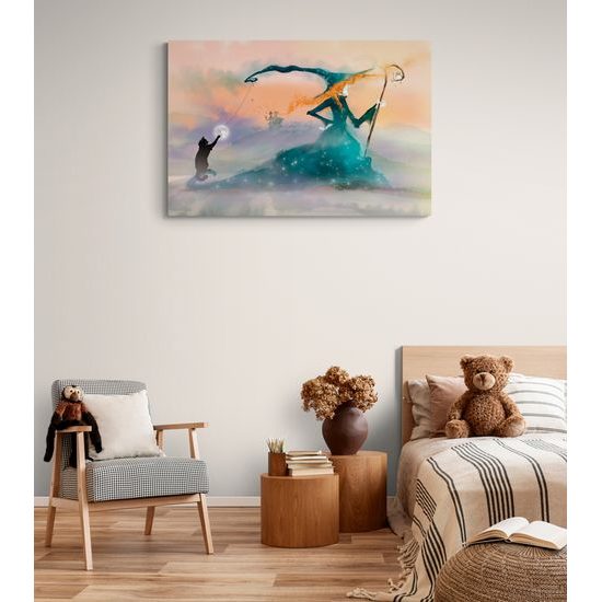 Obraz halloweenska bosorka