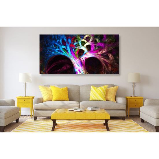 Obraz farebný strom