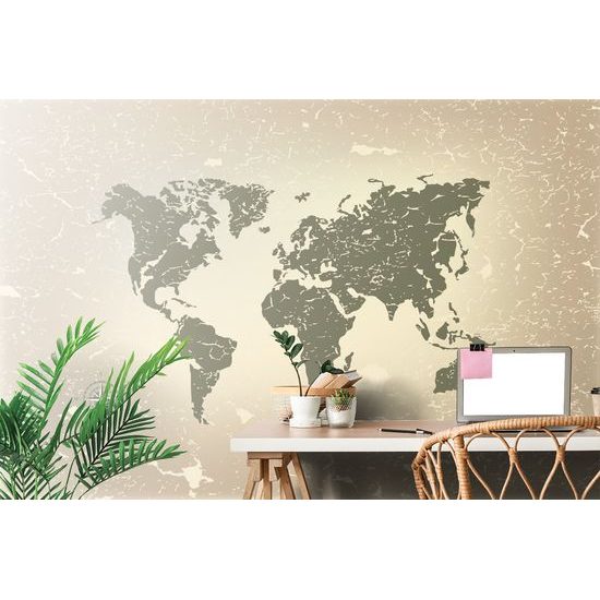 Tapeta vintage mapa