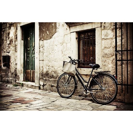 Fototapeta jedinečný retro bicykel