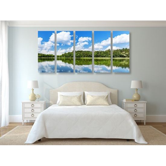 5-dielny obraz krásy prírody