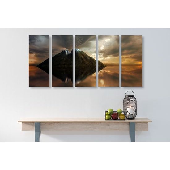 5-dielny obraz tajný ostrov