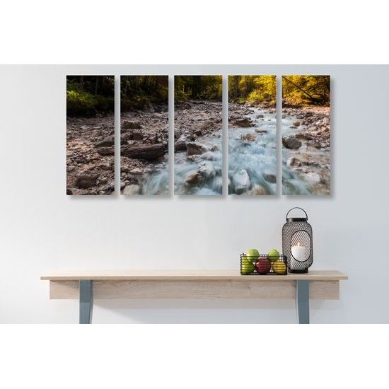 5-dielny obraz rozprávkový horský potôčik
