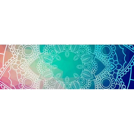 Obraz Mandala v pozitívnych farbách