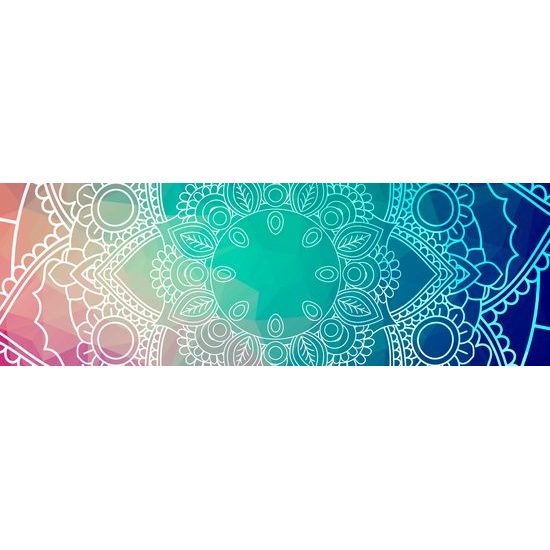 Obraz Mandala v pozitívnych farbách