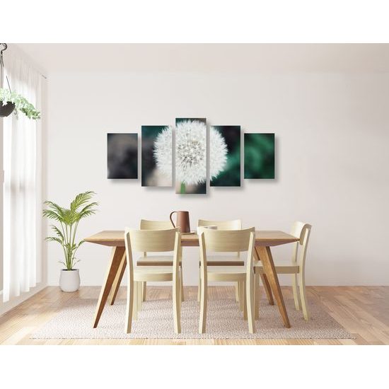 5-dielny obraz dokonalá púpava