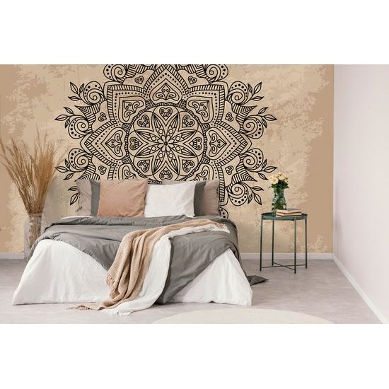 Samolepiaca tapeta starodávna Mandala