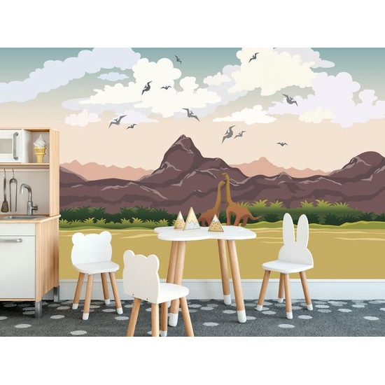 Tapeta krajina dinosaurov