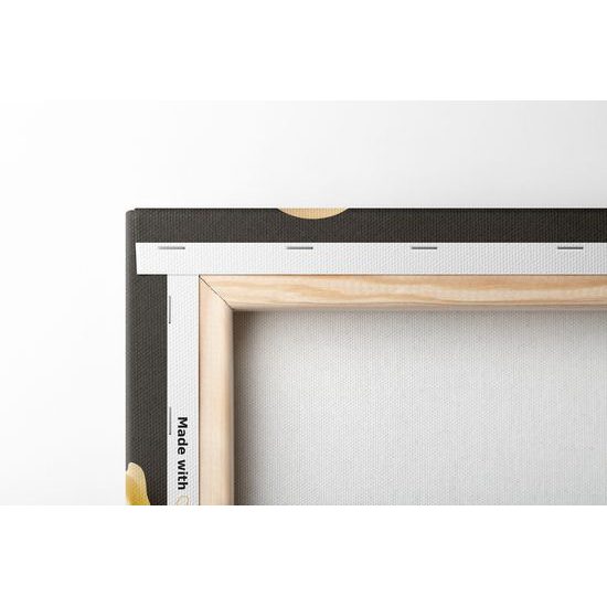 Obraz tulipány ladené do zlatista