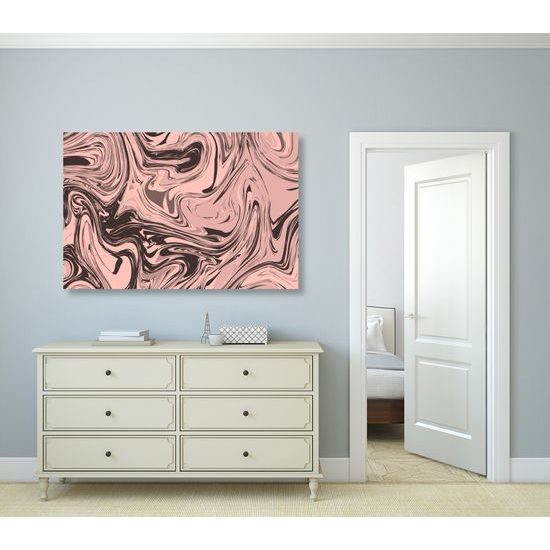 Obraz ružová umelecká abstrakcia