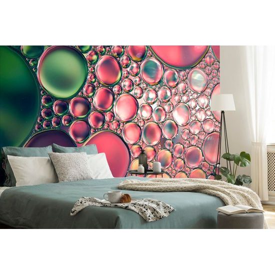 Samolepiaca tapeta kvapky plné farieb