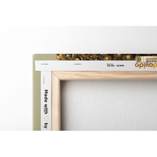 Obraz starovéká soška Budhy