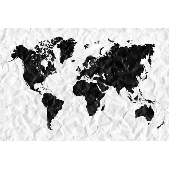 Samolepiaca tapeta zaujímavá mapa sveta